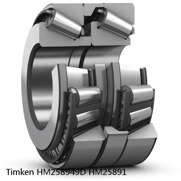 HM258949D HM25891 Timken Tapered Roller Bearing