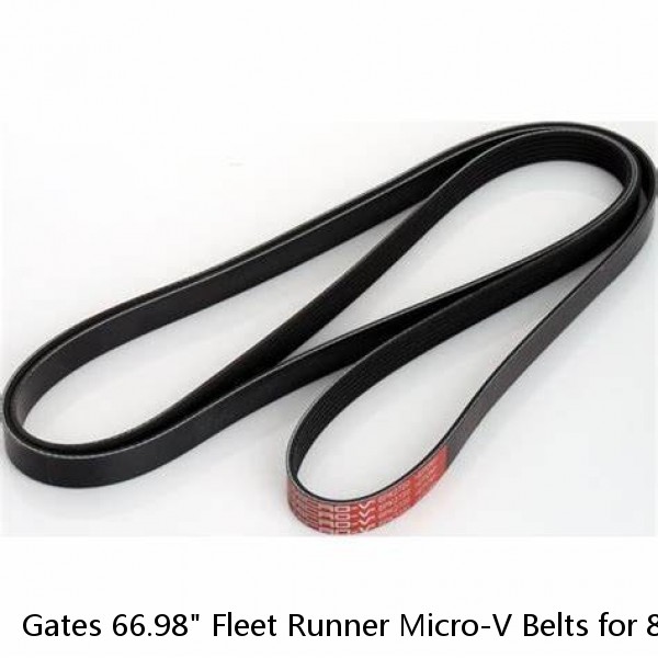 Gates 66.98" Fleet Runner Micro-V Belts for 87-11 White / Freightliner / Volvo