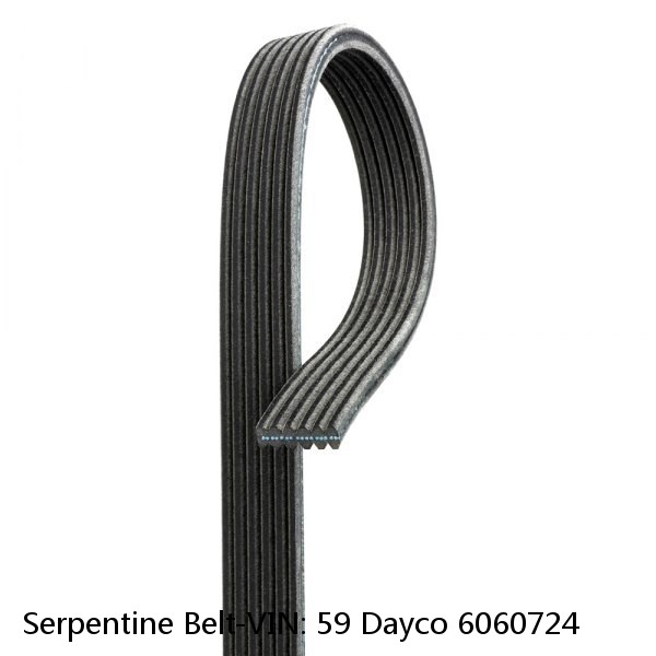 Serpentine Belt-VIN: 59 Dayco 6060724