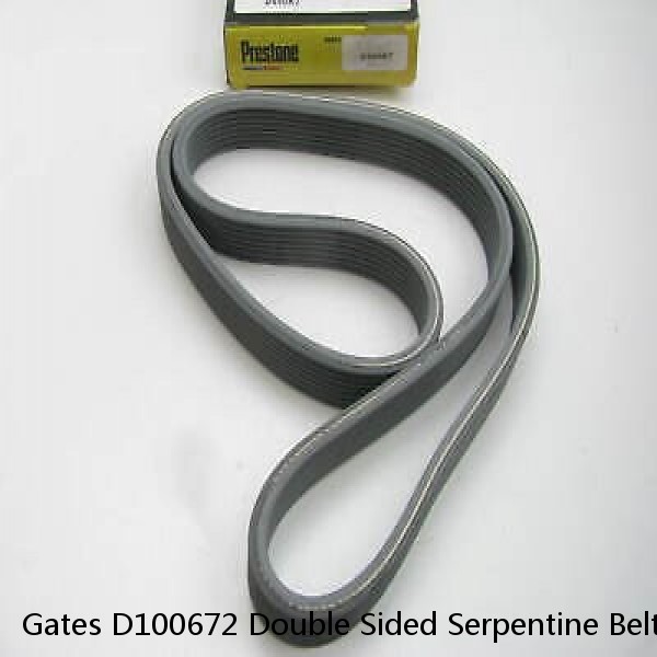 Gates D100672 Double Sided Serpentine Belt For 2010-2018 Mack 10.8L-L6