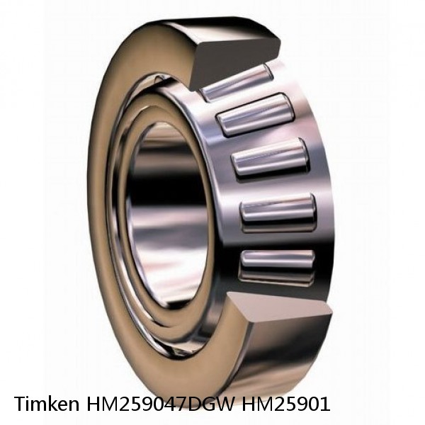 HM259047DGW HM25901 Timken Tapered Roller Bearing