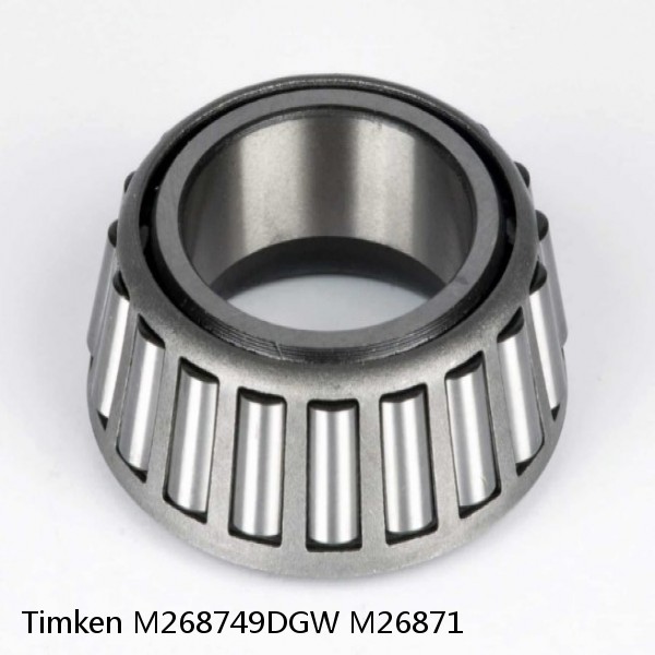 M268749DGW M26871 Timken Tapered Roller Bearing #1 small image