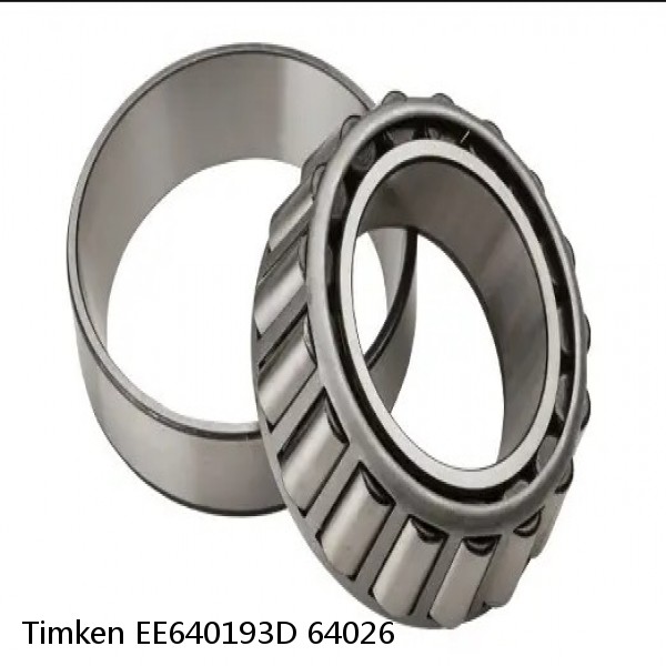 EE640193D 64026 Timken Tapered Roller Bearing