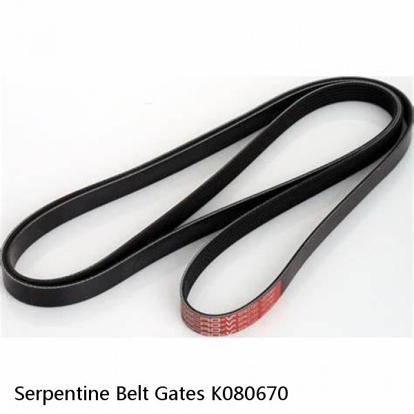 Serpentine Belt Gates K080670 #1 small image