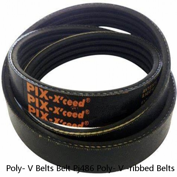 Poly- V Belts Belt Pj486 Poly- V -ribbed Belts Special Transmission Belt For Photovoltaic Equipment