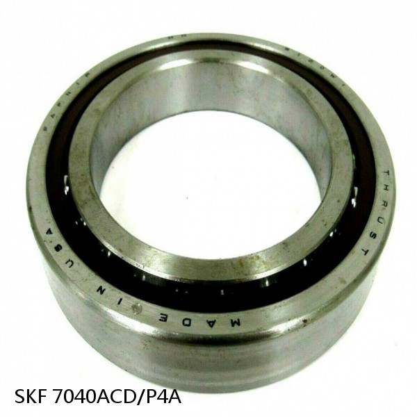 7040ACD/P4A SKF Super Precision,Super Precision Bearings,Super Precision Angular Contact,7000 Series,25 Degree Contact Angle #1 image