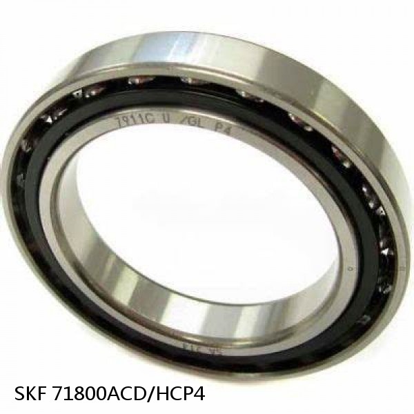 71800ACD/HCP4 SKF Super Precision,Super Precision Bearings,Super Precision Angular Contact,71800 Series,25 Degree Contact Angle #1 image