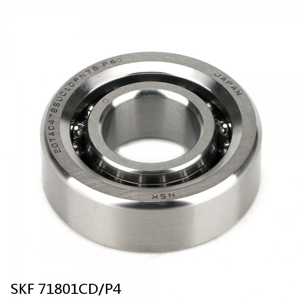 71801CD/P4 SKF Super Precision,Super Precision Bearings,Super Precision Angular Contact,71800 Series,15 Degree Contact Angle #1 image