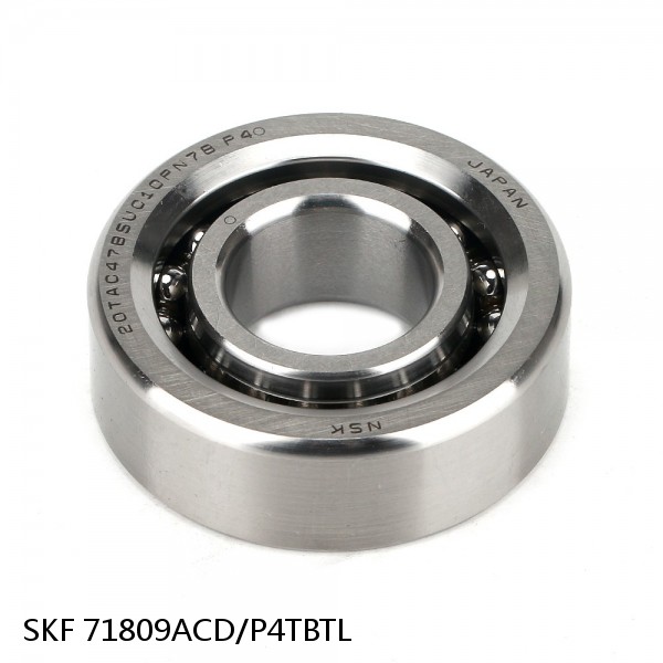 71809ACD/P4TBTL SKF Super Precision,Super Precision Bearings,Super Precision Angular Contact,71800 Series,25 Degree Contact Angle #1 image