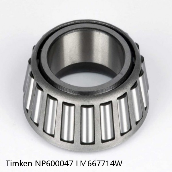 NP600047 LM667714W Timken Tapered Roller Bearing #1 image