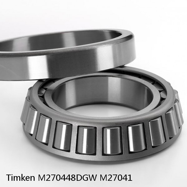 M270448DGW M27041 Timken Tapered Roller Bearing #1 image