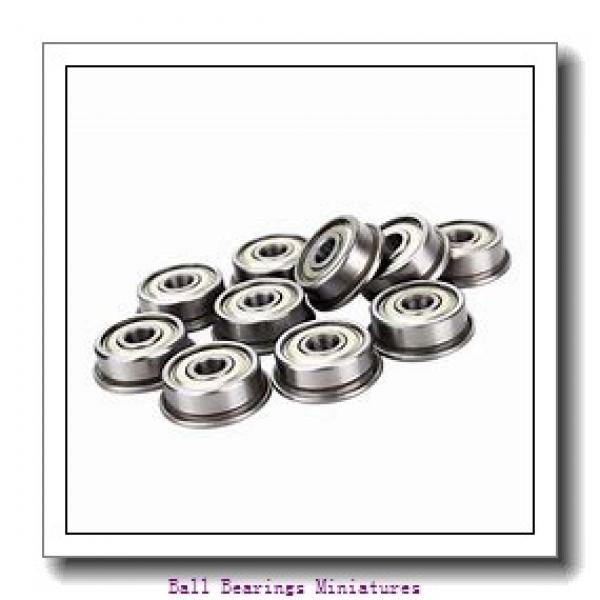 4mm x 10mm x 3mm  ZEN smf104-zen Ball Bearings Miniatures #1 image