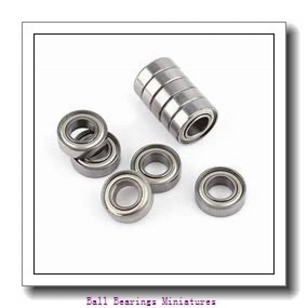 4mm x 9mm x 2.5mm  SKF 618/4-skf Ball Bearings Miniatures #2 image