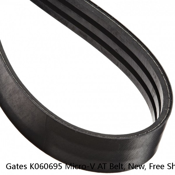 Gates K060695 Micro-V AT Belt, New, Free Shipping #1 image