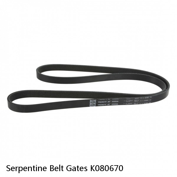 Serpentine Belt Gates K080670 #1 image