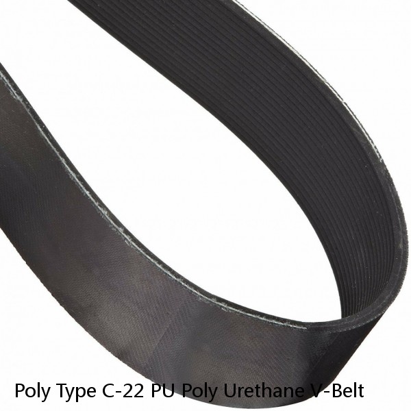 Poly Type C-22 PU Poly Urethane V-Belt #1 image