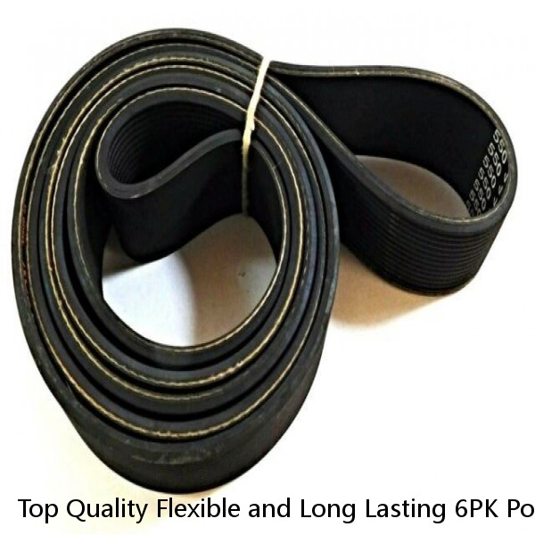 Top Quality Flexible and Long Lasting 6PK Poly Rubber V Belts at Best Price #1 image