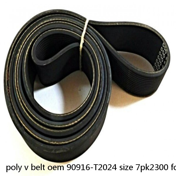 poly v belt oem 90916-T2024 size 7pk2300 for FORTUNER/HILUX Platform/Chassis/HILUX VII Pickup car #1 image